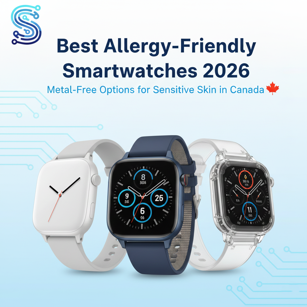 Best Allergy-Friendly Smartwatches 2026: Metal-Free Options for Sensitive Skin in Canada