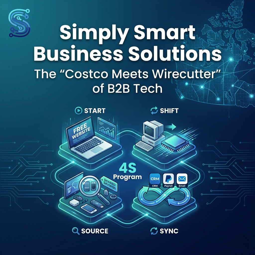 from free websites to paid automation - simply smart has the best b2b service in canada