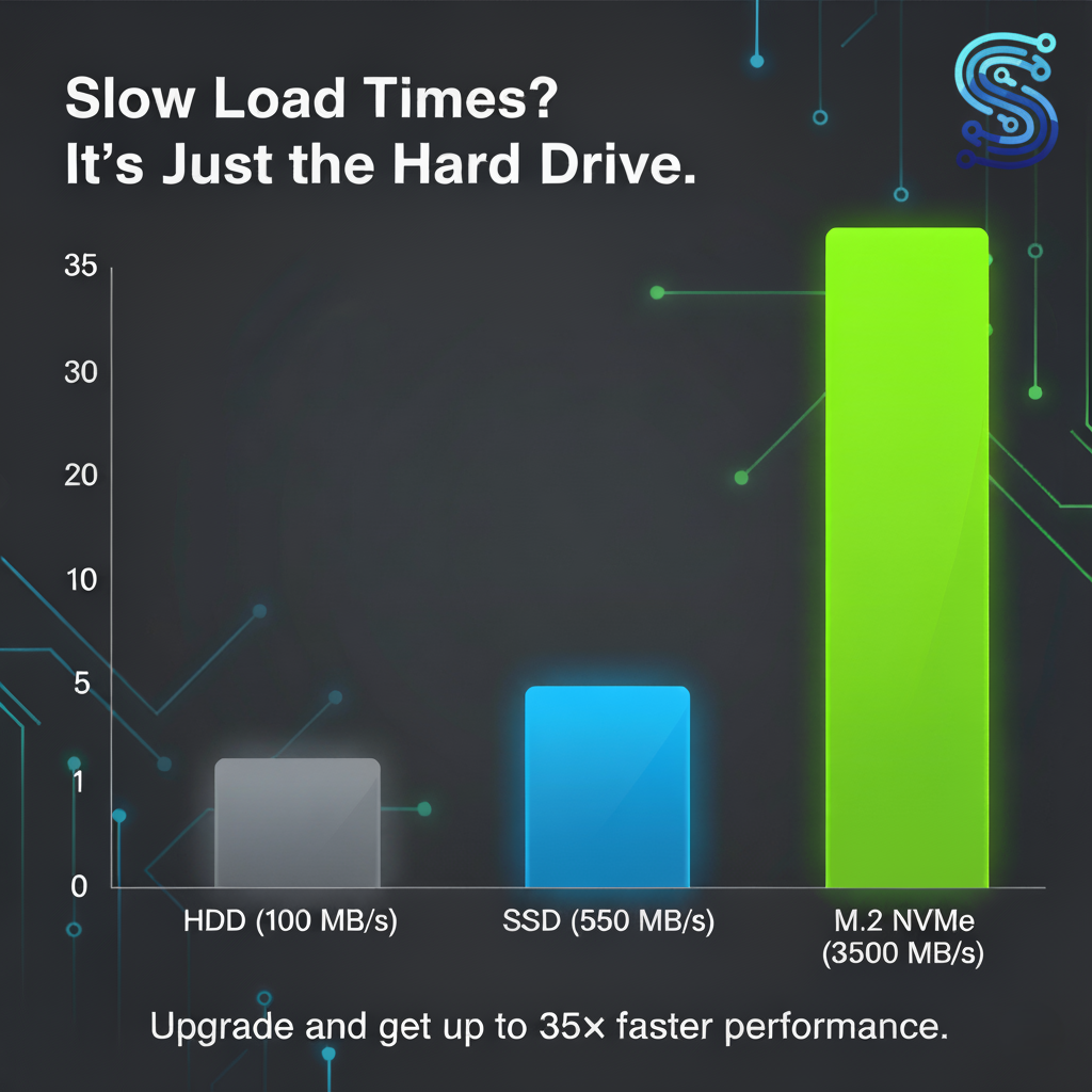 Slow Load Times? It’s Just the Hard Drive