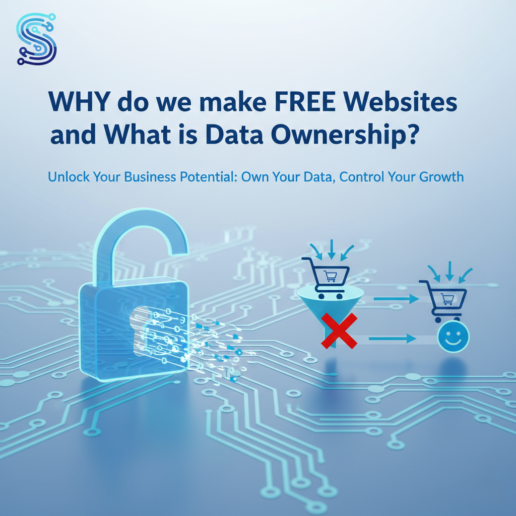 Simply Smart Canada makes FREE WEBSITES for EVERYONE. Helping them TAKE CONTROL OF THEIR DATA 