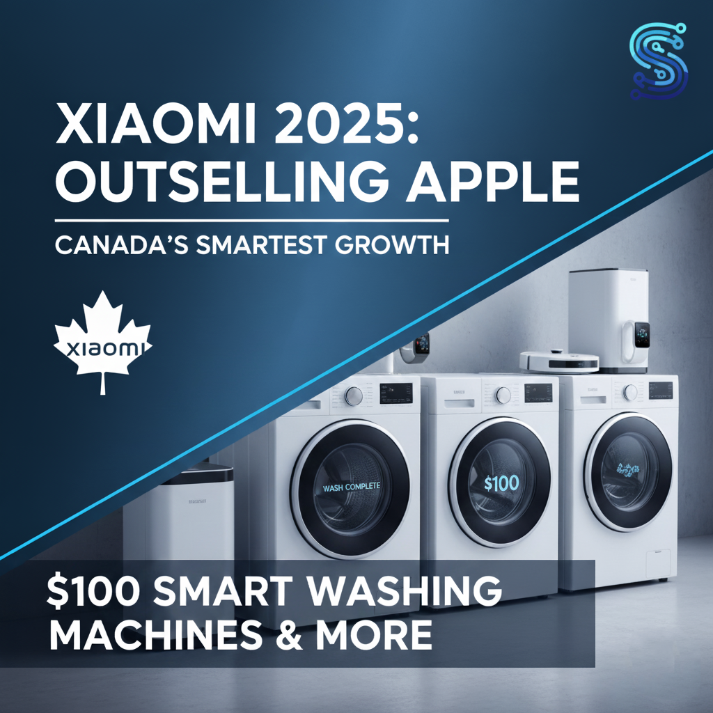 Xiaomi 2025: Outselling Apple - $100 Smart Washing Machines & More