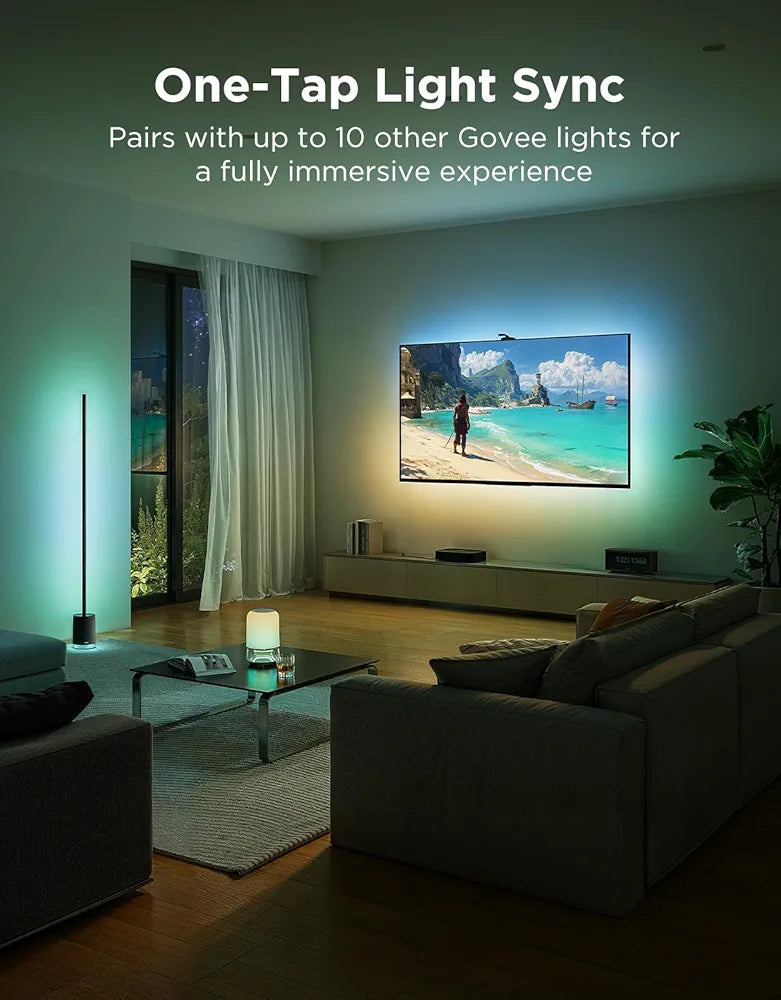 Govee - Envisual TV Backlight 3 Pro- RGBICWW - Google/Alexa + Razer Chroma