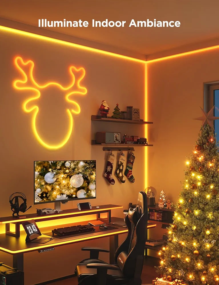 Govee - Smart Neon LED Strips 2 - RGBIC - Google/Alexa + Razer Chroma