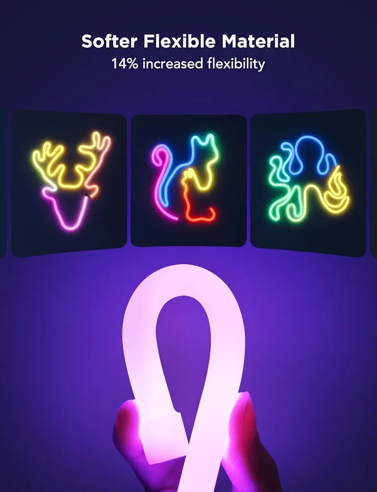 Govee - Smart Neon LED Strips 2 - RGBIC - Google/Alexa + Razer Chroma