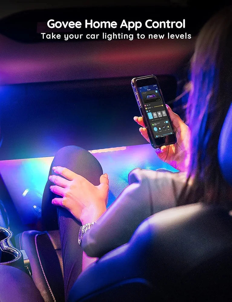 Govee - Smart LED Car Strips - App - RGBIC