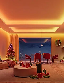 Govee - Smart LED Strips PRO- RGBIC - Google/Alexa + Razer Chroma - Up to 65 ft