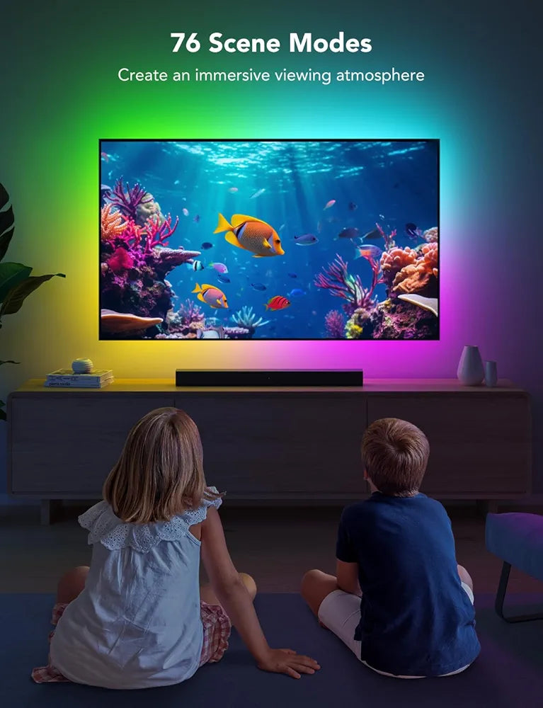 Govee - Smart LED TV Strips - RGBIC - App - 2 Sizes
