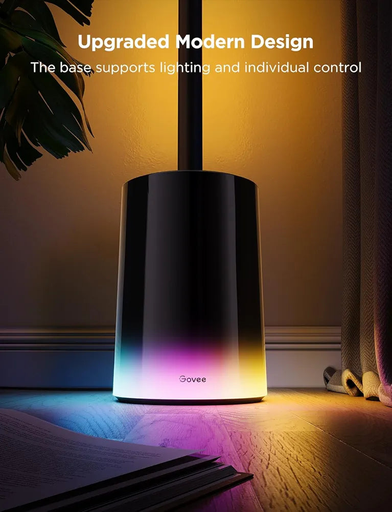 Govee - Smart Corner Floor Lamp 2 - RGBIC - Google/Alexa + Razer Chroma