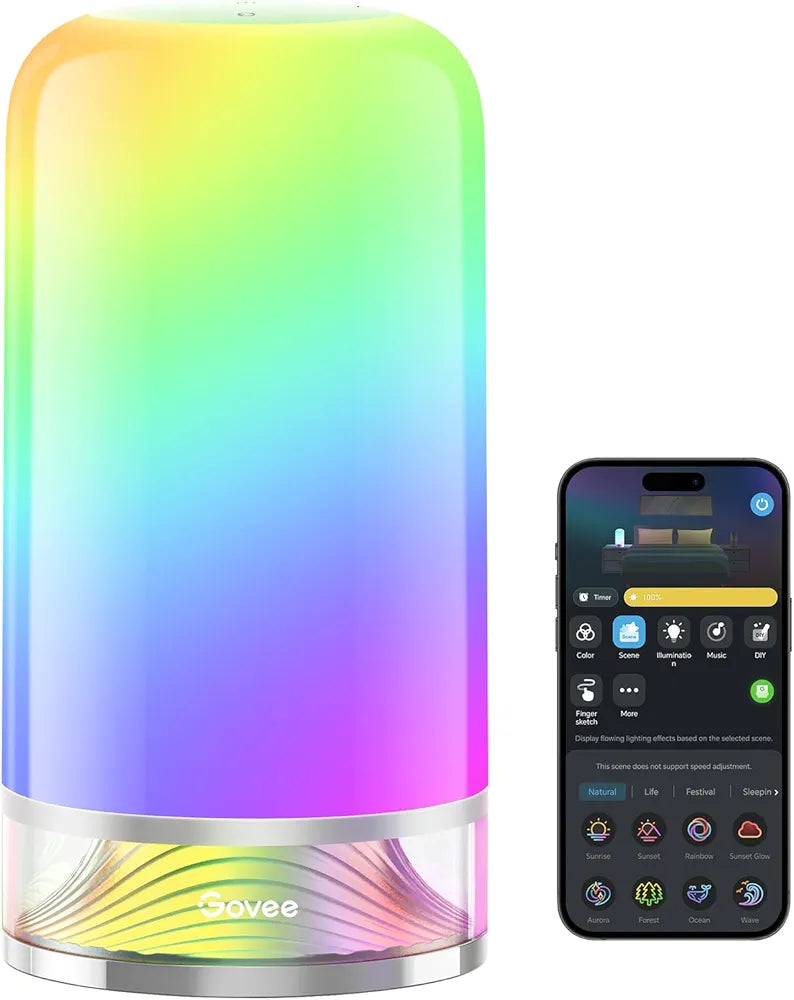 Govee - Smart Table Lamp 2 - RGBICWW - Google/Alexa + Razer Chroma