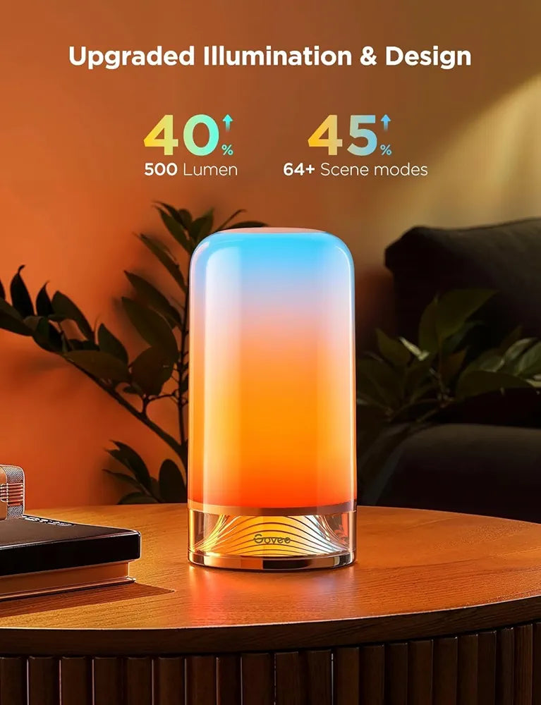 Govee - Smart Table Lamp 2 - RGBICWW - Google/Alexa + Razer Chroma