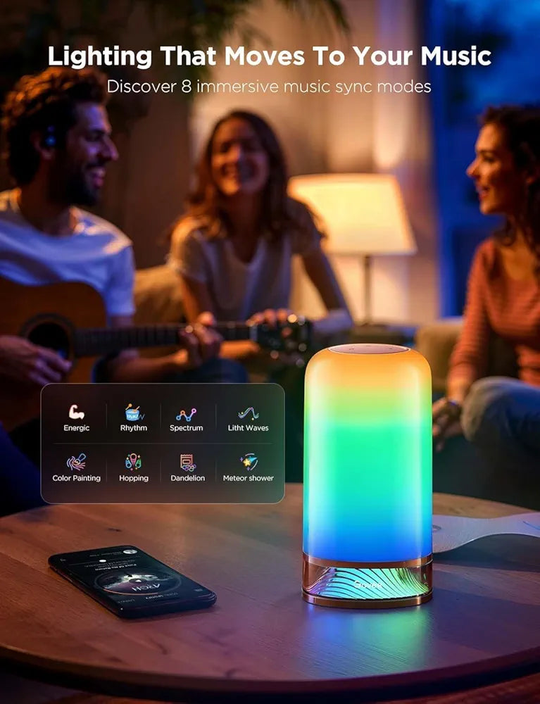 Govee - Smart Table Lamp 2 - RGBICWW - Google/Alexa + Razer Chroma