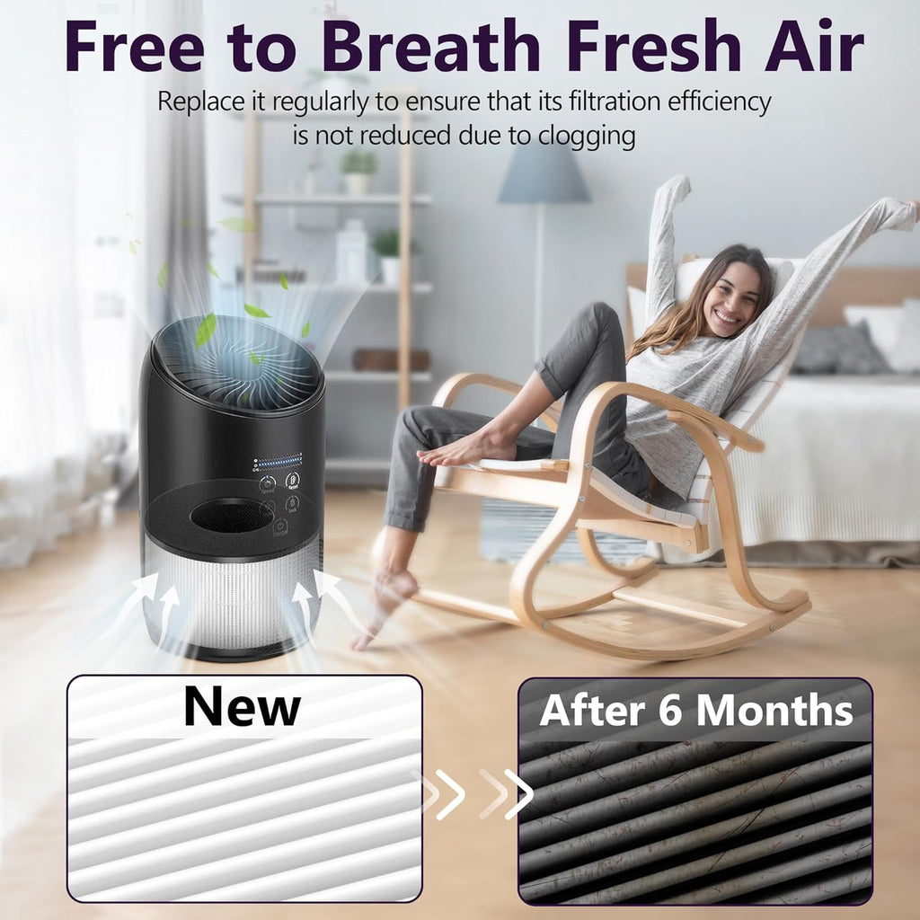 Slevoo - Air Purifier Filters - 4 Pack - Staff Pick