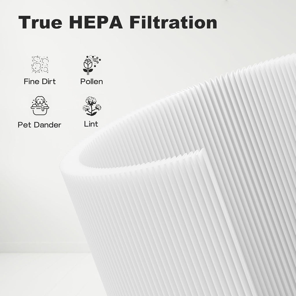Slevoo - Large Air Purifier Filters - 2 Pack