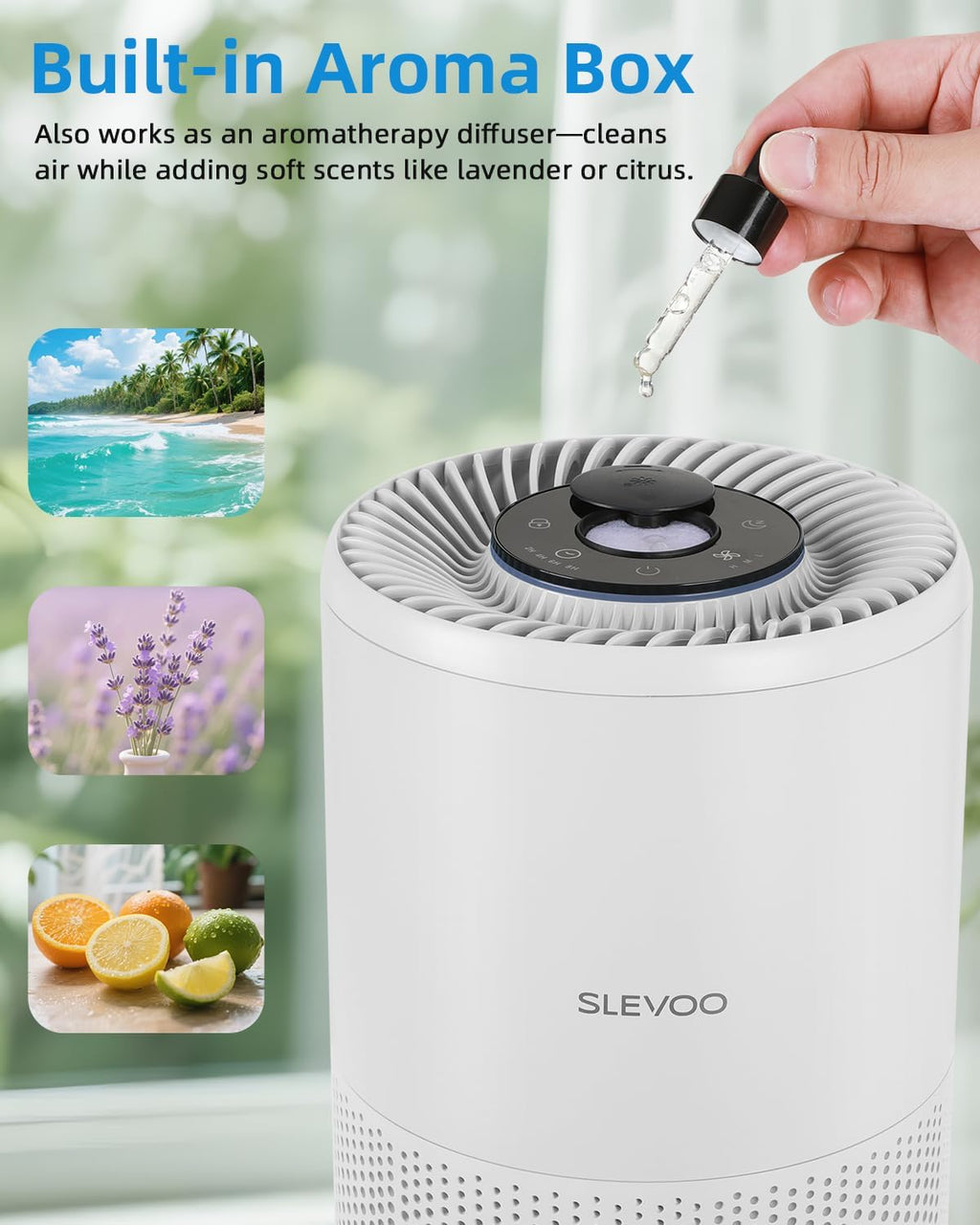 Slevoo - Large Air Purifier - 1092 ft2