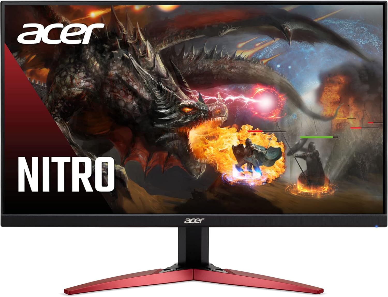 Acer Nitro Gaming Monitor - 24 inch - 1080p - 1ms - 165Hz (165 FPS)