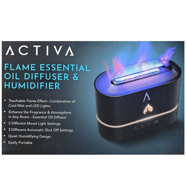 Activa - RGB Flame Humidifier + Aroma Diffuser - 250 ML