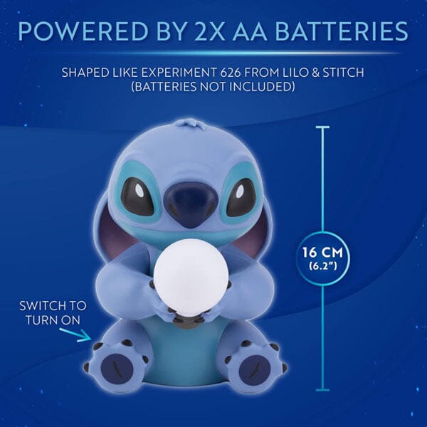 Paladone - Lilo and Stitch Table Lamp - 15 CM