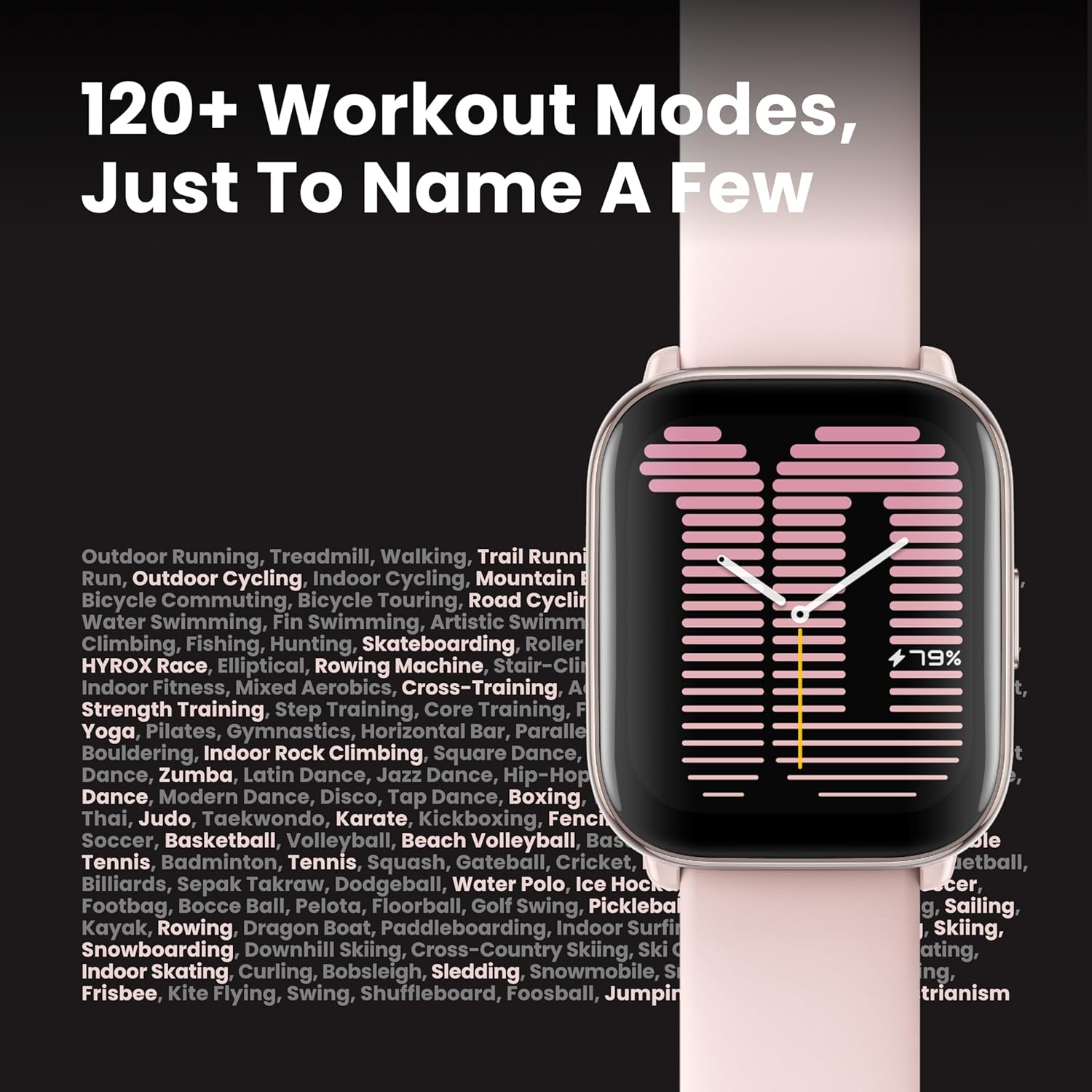 Amazfit Active - ALEXA - PAI - Best Health Tracking 2024 - GPS + Calling/Texting