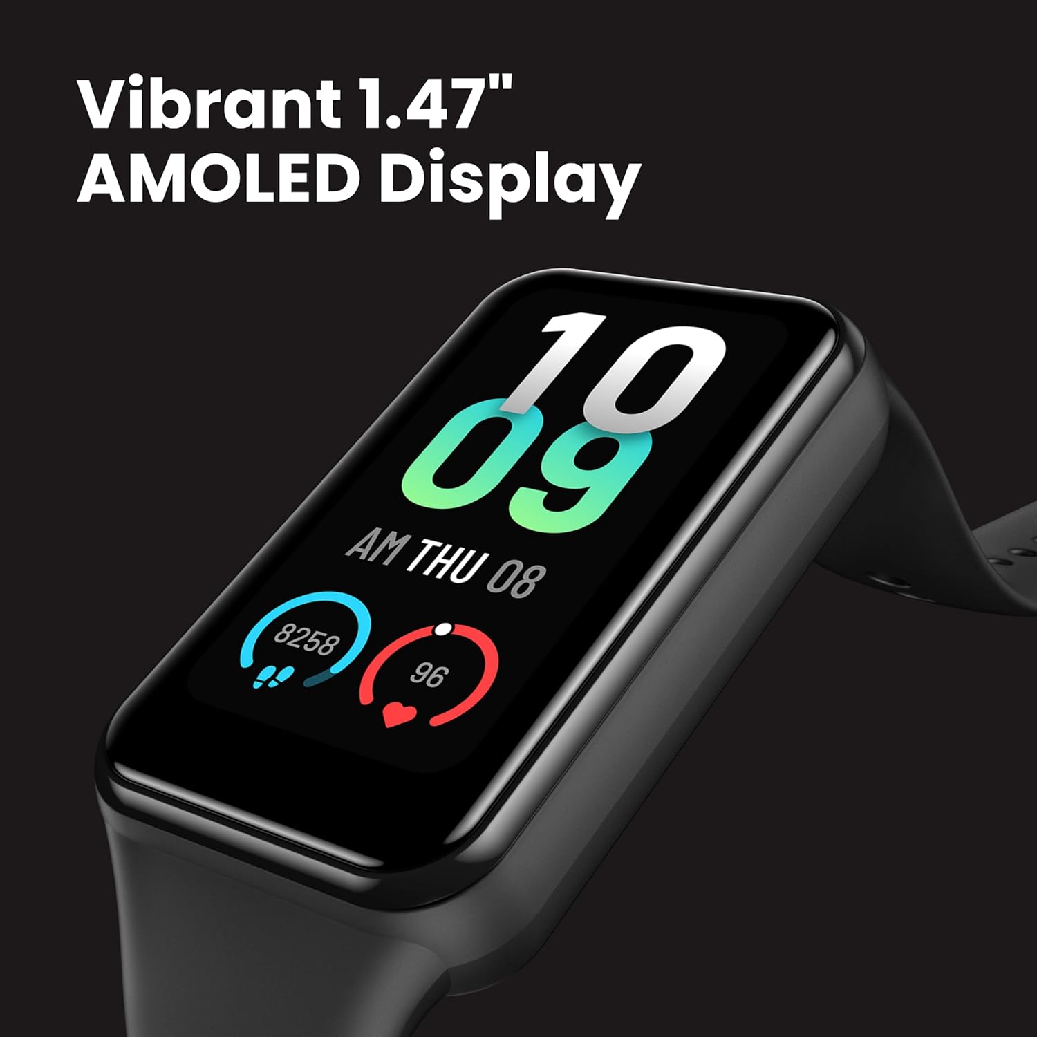 Amazfit Band 7 - ALEXA - Allergy Friendly - Best Health Tracking 2023 - NO METAL