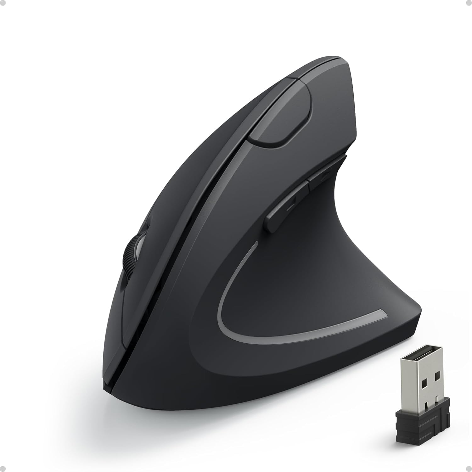 Anker - Wireless Ergonomic Vertical Mouse