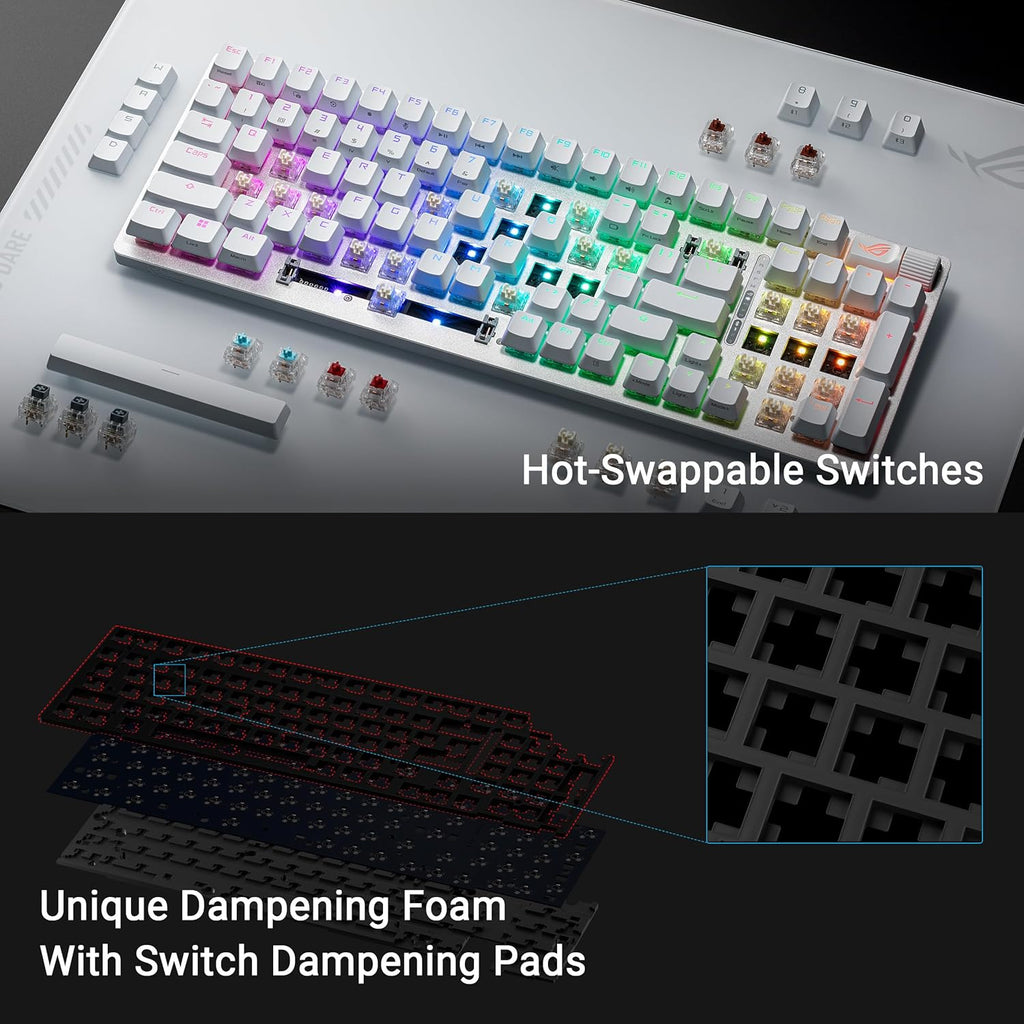 ASUS ROG Strix Scope II 96 - Best Wireless Gaming Keyboard 2025