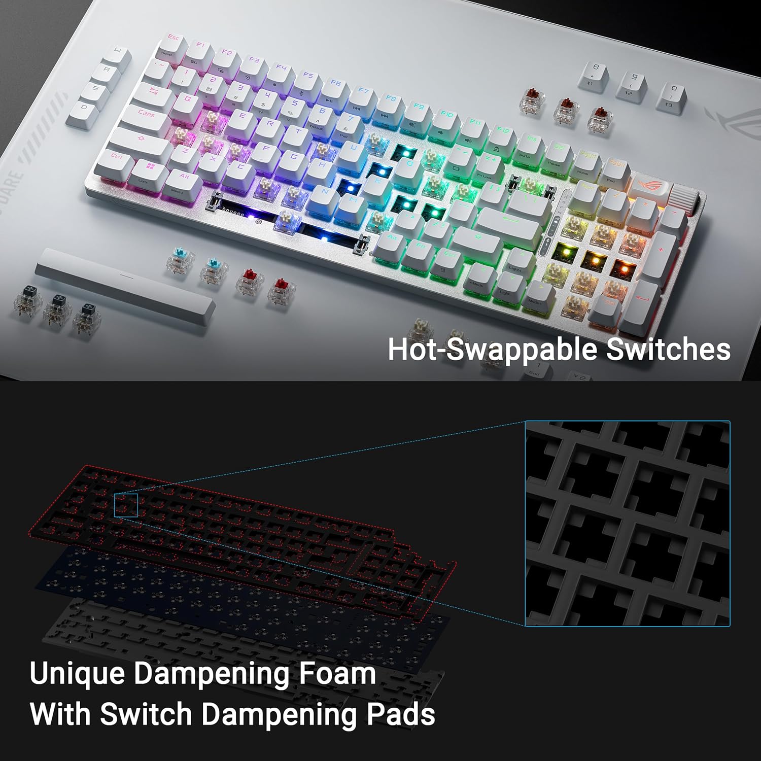 ASUS ROG Strix Scope II 96 - Best Wireless Gaming Keyboard 2025