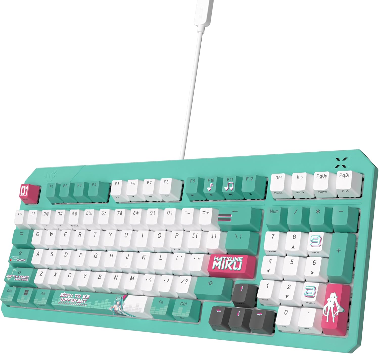 ASUS x Hatsune Miku - RGB Gaming Keyboard