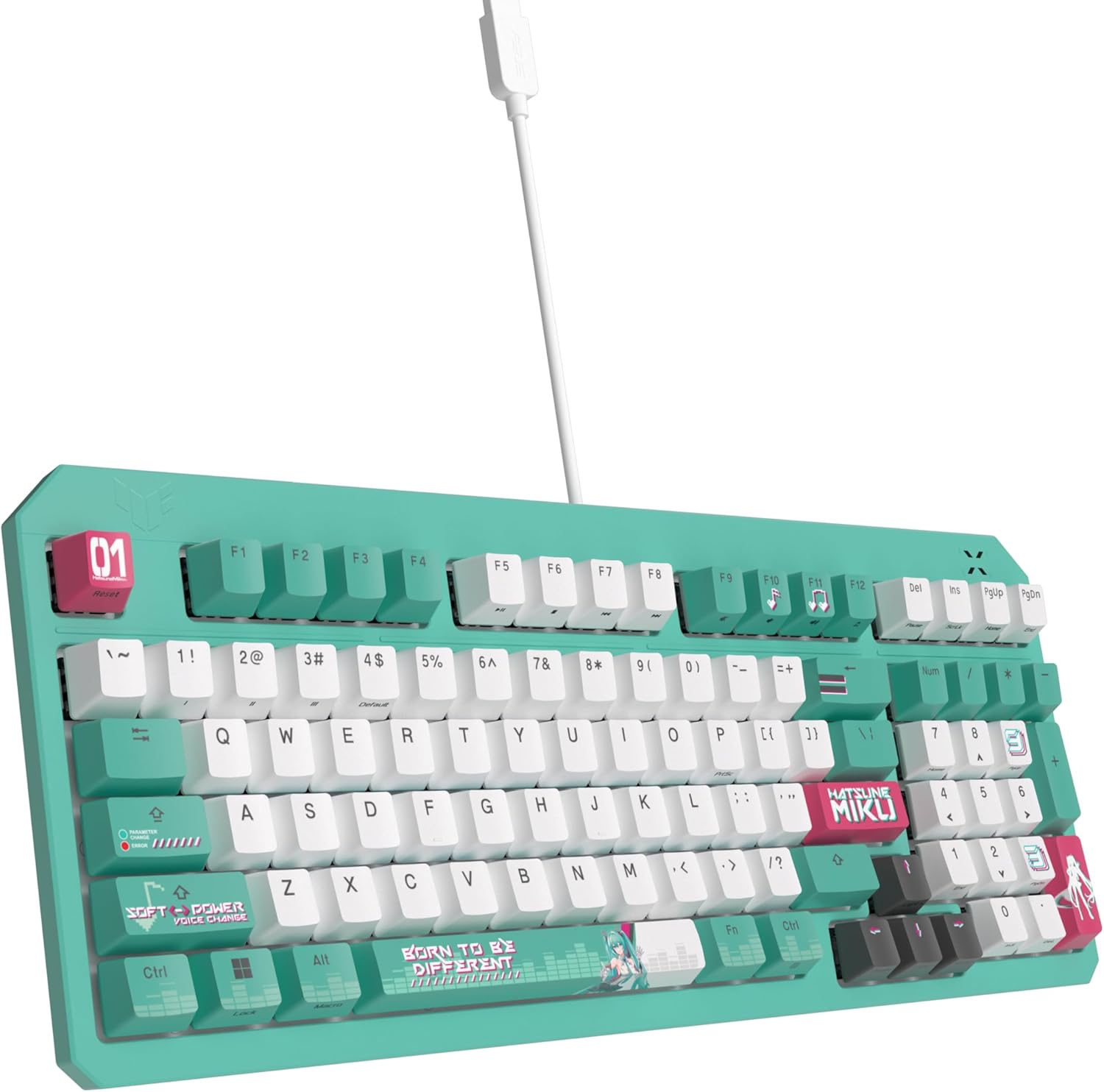 ASUS x Hatsune Miku - RGB Gaming Keyboard