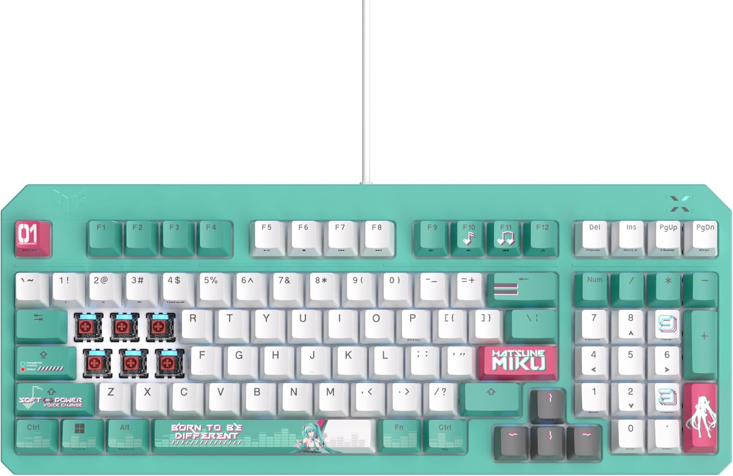 ASUS x Hatsune Miku - RGB Gaming Keyboard