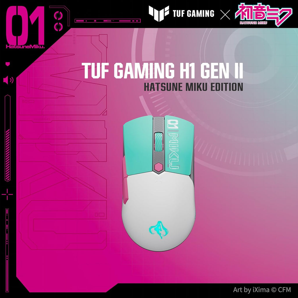Asus x Hatsune Miku - RGB Gaming Mouse