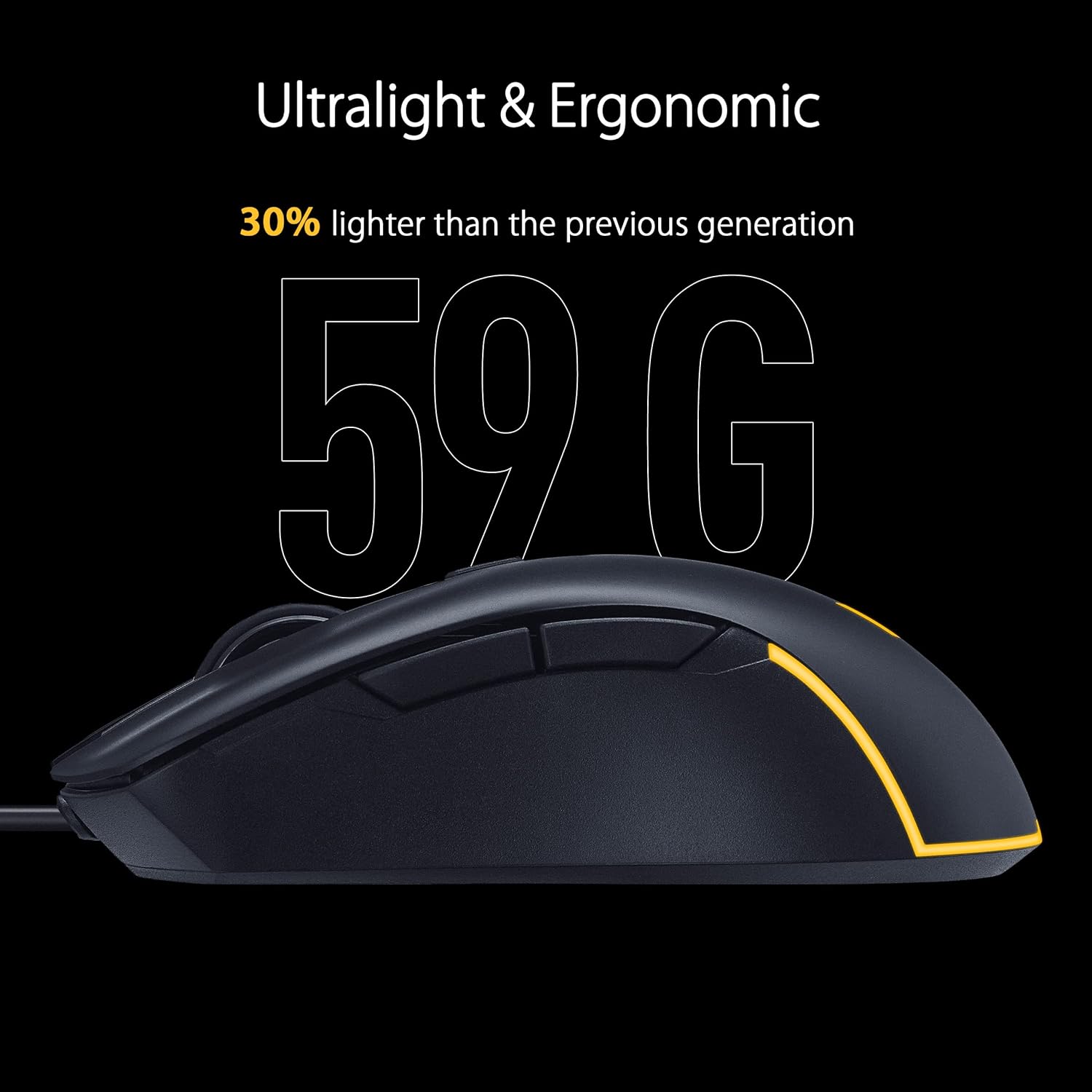 Asus TUF - RGB Gaming Mouse - Lightweight - 59g