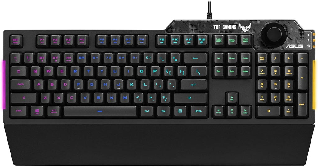 ASUS TUF - RGB Mechanical Gaming Keyboard - Knob