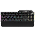 ASUS TUF - RGB Mechanical Gaming Keyboard - Knob