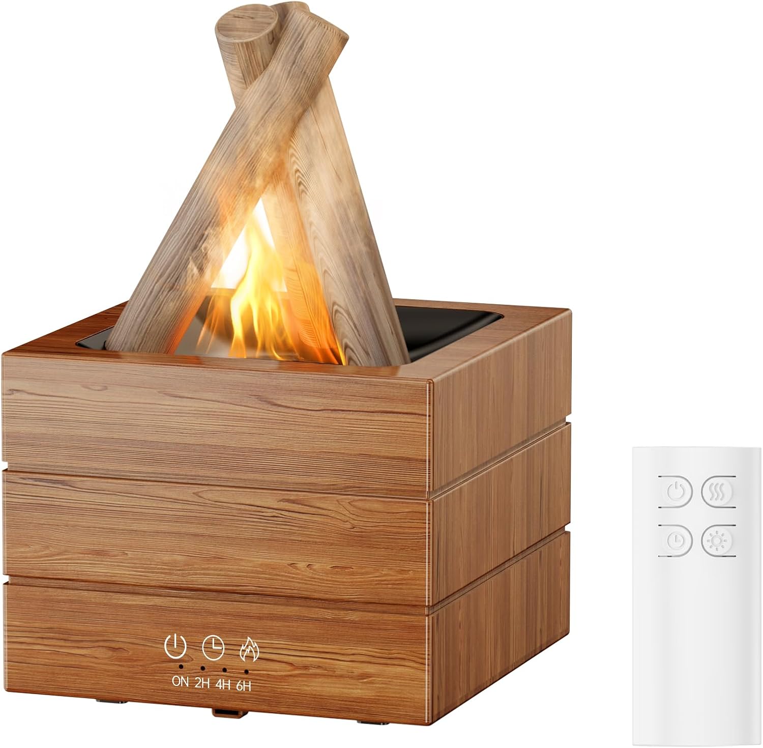 Bonfire - RGB Humidifier + Aroma Diffuser - REMOTE - 300 ML
