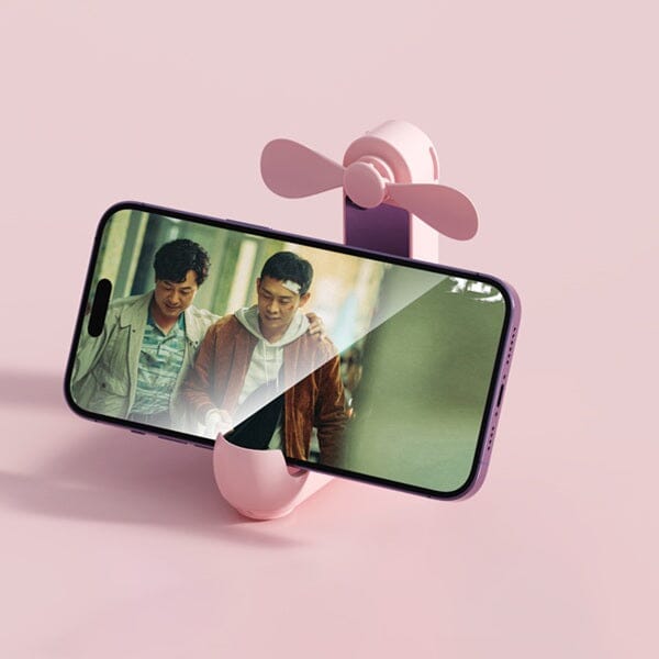 Cool Chill - Handeheld Mini Fan + Phone Stand + Mirror - 2 Colors