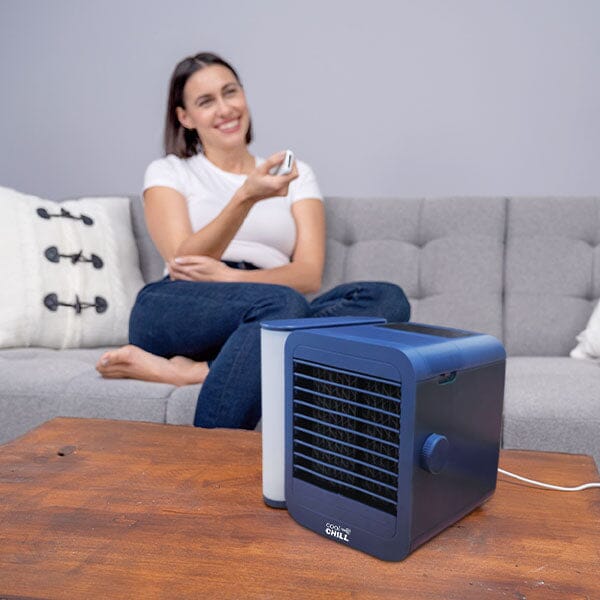 Cool Chill - Eco Air Max Ultra - Table Unit - Air Cooler + Purifier + Humidifier - Voice Control