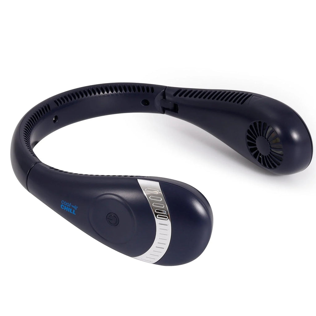 Cool Chill - Foldable Neck Slim Fan - Digital Display - 4 Colors