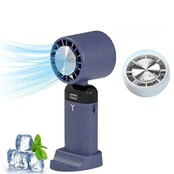 Cool Chill - Handeheld Mini Fan + Phone Stand + Ice Plate