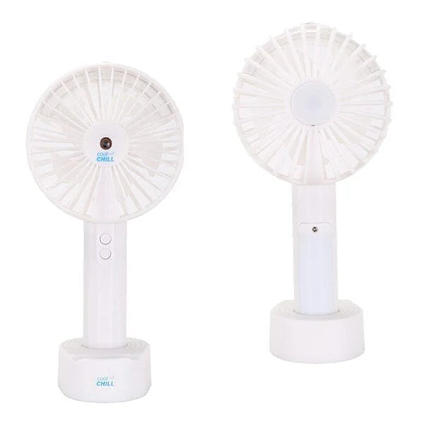 Cool Chill - Portable Misting Fan + Phone Stand