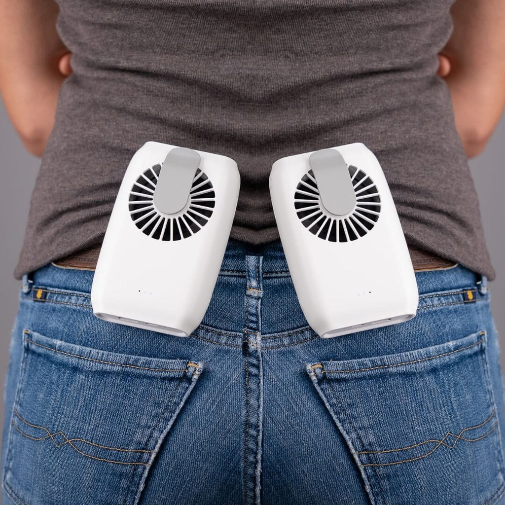 Cool Chill - Air Clip Cooler - Portable Power Bank + Fan - Waist or Neck - 3000mAh