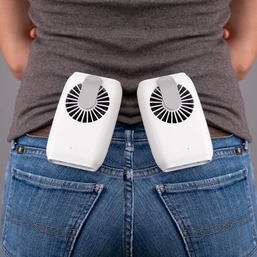 Cool Chill - Air Clip Cooler - Portable Power Bank + Fan - Waist or Neck - 3000mAh