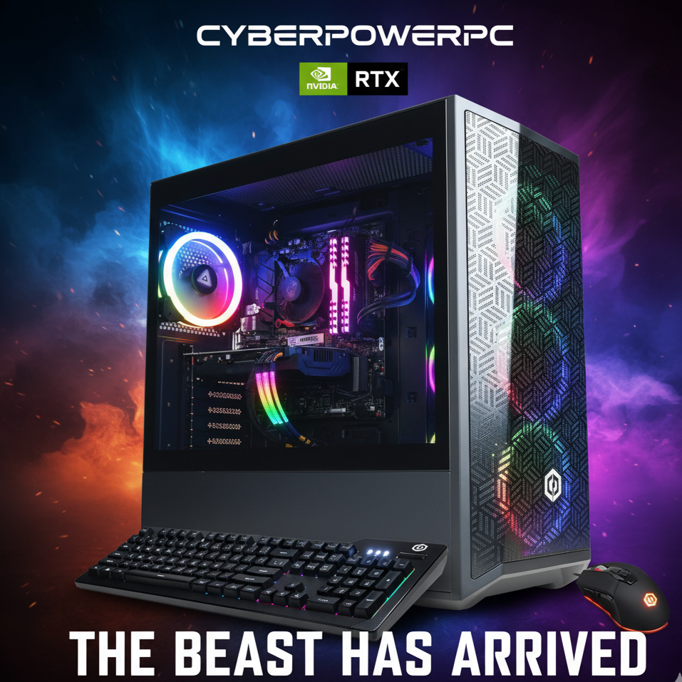 CyberPowerPC Gamer Xtreme VR – Prebuilt Gaming PC - ULTRA - Better than PS5