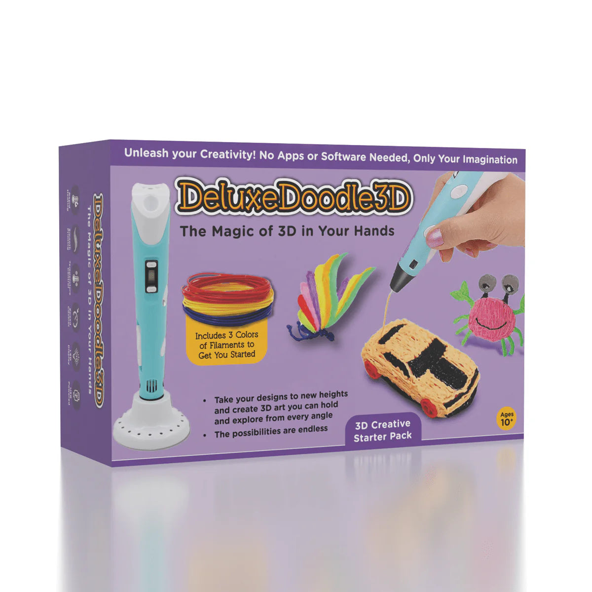 Deluxe Doodle - 3D Printing Pen - Starter Kit