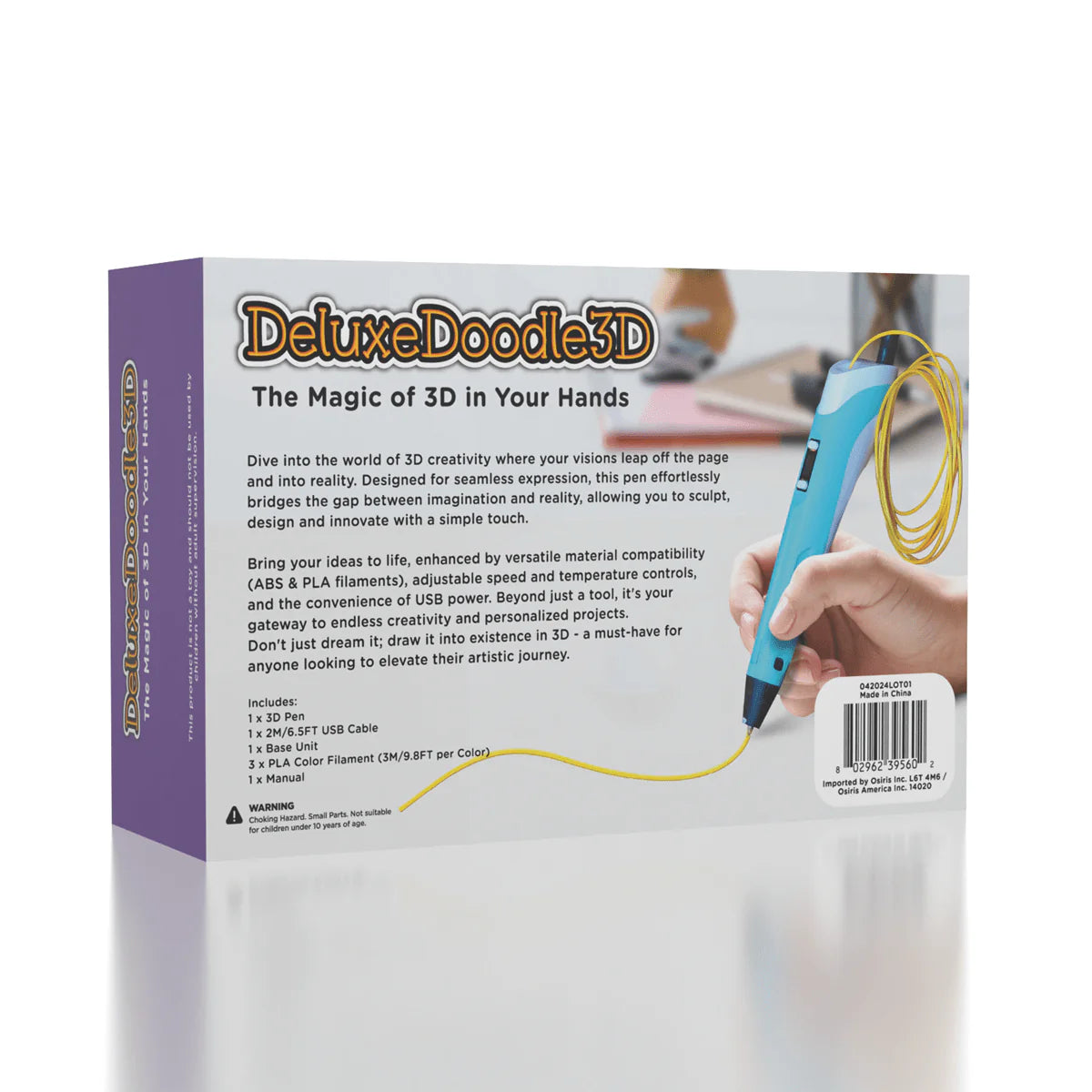 Deluxe Doodle - 3D Printing Pen - Starter Kit
