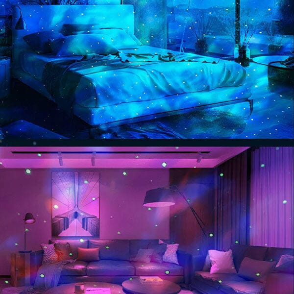 Starry Night - Dragon's Nest - Galaxy Egg Projector and Speaker - RGB LED - Remote