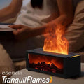 Esencia Tranquil Flame - Mini Fireplace - RGB Humidifier + Aroma Diffuser - REMOTE - 300 ML