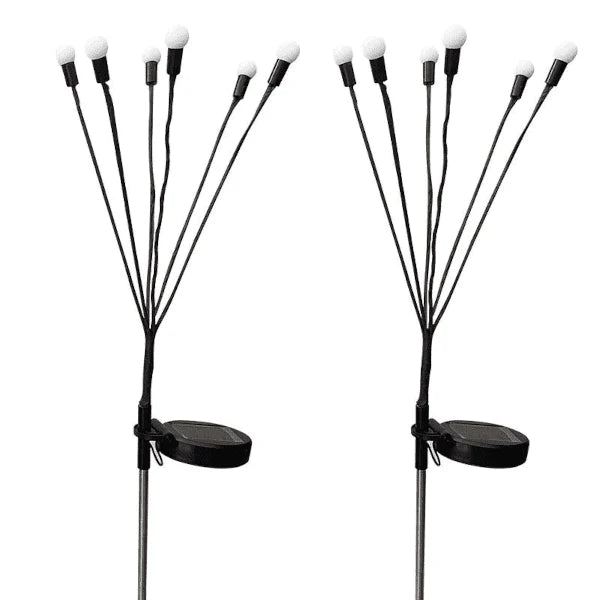 Flexi Flickers - Wind Dance Outdoor Solar Lights - 4 Pack