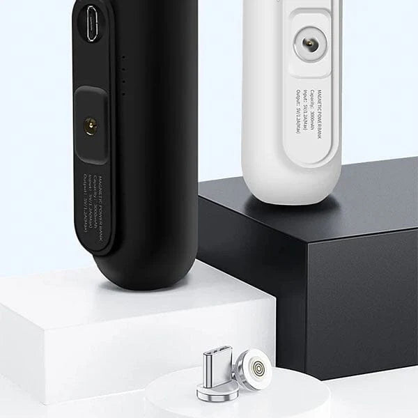 Gear Waves - Mini Magnetic 3 in 1 Portable Power Bank - 3000 mAh