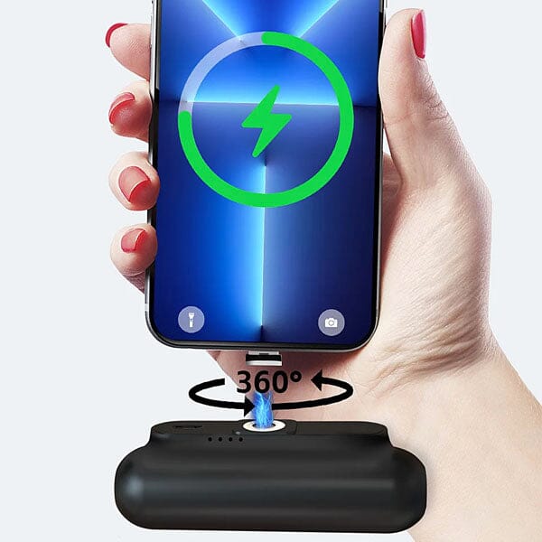 Gear Waves - Mini Magnetic 3 in 1 Portable Power Bank - 3000 mAh