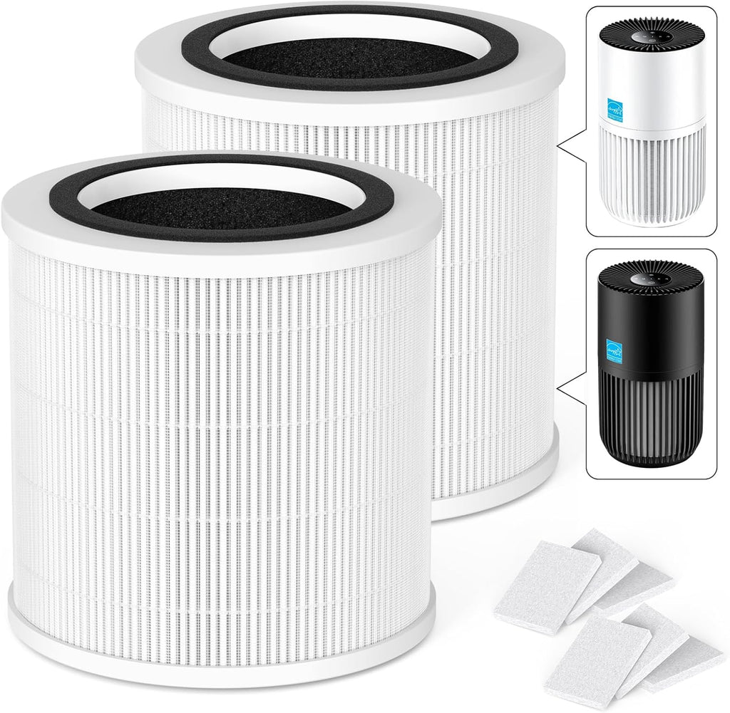 Generic - Govee Mini Smart Air Purifier - HEPA H13 Filters - 2 Pack